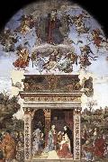Assumption and Annunciation Filippino Lippi